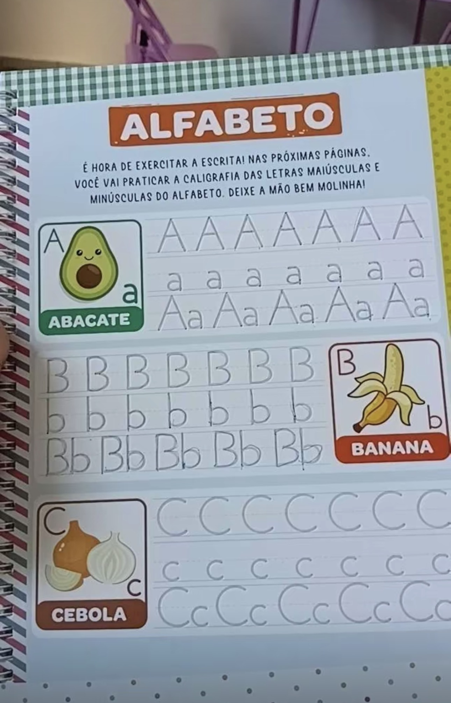 Página interna da cartilha — foto de cliente